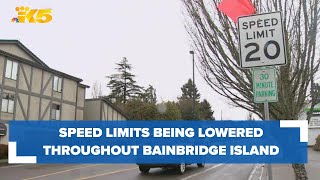 Bainbridge Island's speed limit reductions are about more than safety