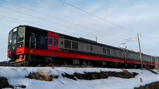 【2022/01/23･719系700番台】東北本線 フルーティアふくしま92号(9122M･仙台→郡山) 藤田―桑折間にて