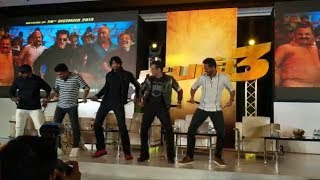 Salman Khan-Kichha Sudeep Shake Legs On MUNNA BADNAAM HUA | Dabangg 3 Chennai Promotion