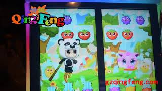 Qingfeng 2017 carton fair newest indoor coin operated lottery game machine