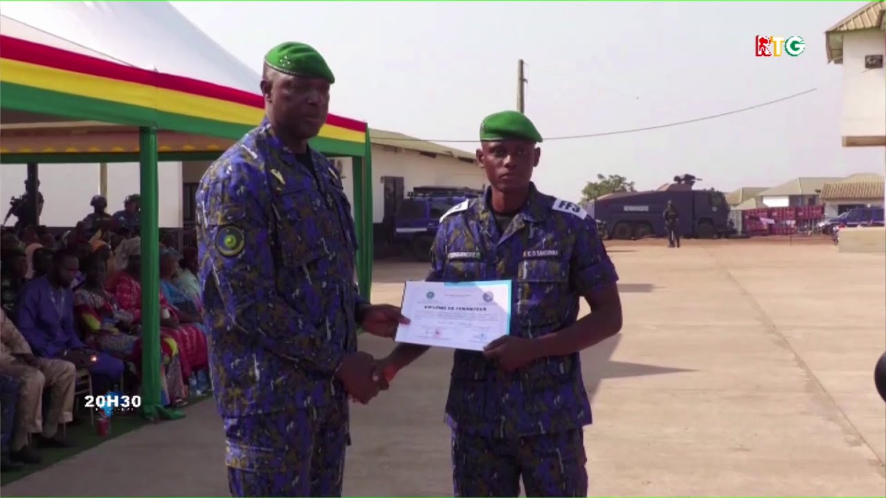Defense Gendarmerie Nationale Rtg Guinee 224 Youtube