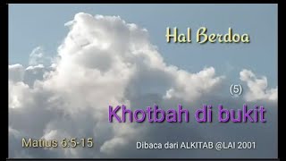 [FT] Hal Berdoa (Matius 6:5-15)