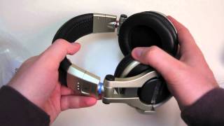 Shure SRH750DJ Headphones Unboxing