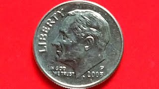 The Value of 2003 P Roosevelt Dime