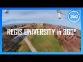 [2020] REGIS UNIVERSITY in 360° (drone/walking campus tour)