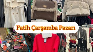 FATİH ÇARŞAMBA PAZARI 😍🛍️🛒Muhteşem Ürünler 🤩25 Aralık Çarşamba 🌺Keyifli seyirler 🌺