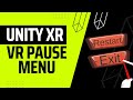 How to Create a VR Wrist Pause Menu