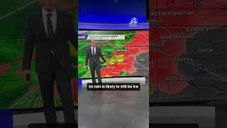 Significant amount of ice to accumulate in South Carolina, North Carolina and Georgia