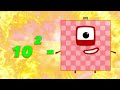 numberblocks square club squared numbers multiplication learn to count hello george