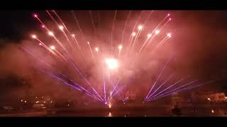 Brunnenfest Bad Lauchstädt 2022 (Laser/Feuershow)