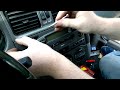 removal of original radio nissan primera p11 144