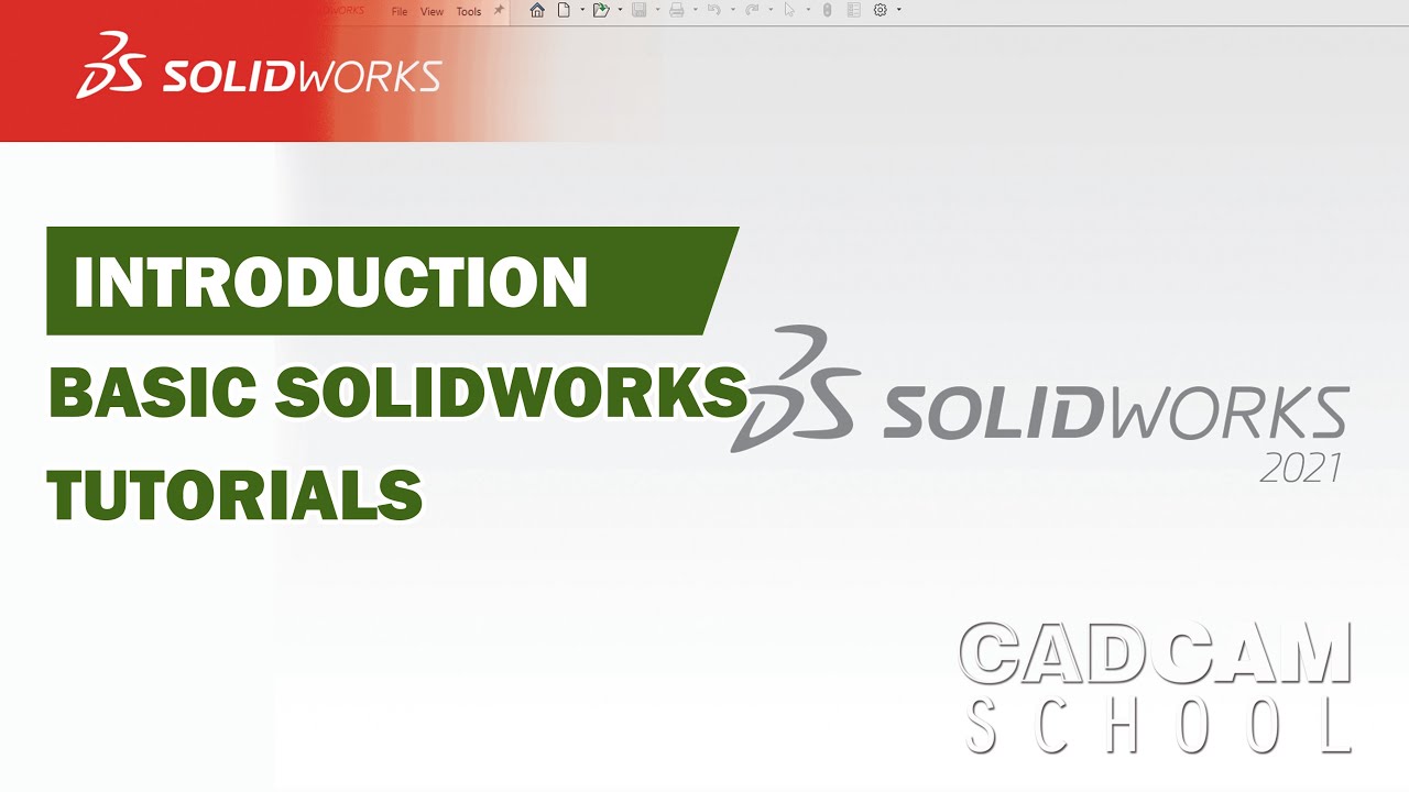 Introduction Basic Solidworks Tutorials Youtube Introduction Basic Solidworks Tutorials Youtube