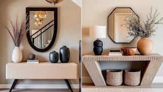 Small Entryway Decorating Ideas 2025 Hallway Table Ideas , Foyer Designs \u0026 Home Interior Design Tips