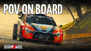 HYUNDAI i20N Rally1 2025 POV \u0026 PURE SOUND ON BOARD DANI SORDO @Monza Rally Show  @HMSGOfficial