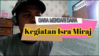 cara mencari dana isra miraj 2020