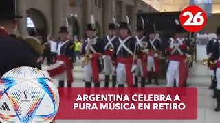 EN VIVO | Argentina celebra a pura música en Retiro