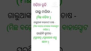 Odia grammar rudhi ||#odia grammar, ଓଡ଼ିଆ ରୂଢି, short odia rudhi grammar