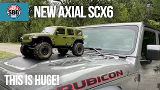 Axial SCX6 Wrangler Rubicon - It's HUGE!
