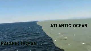 Atlantic And Pacific Ocean Meeting Point || Pacific Meets Atlantic Ocean