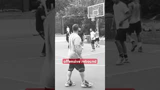 offensive rebound #basketballplayer #nbabasketball #streetball4life #ballislife #shaq #basketball