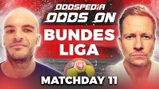 Odds On: Bundesliga - Matchday 11 - Free Football Betting Tips, Picks & Predictions