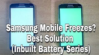 HINDI - Samsung Mobile Hang - Stuck Problem Solution A E Series- mobile hanging solution