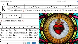 Litaniæ de Sacratissimo Corde Iesu | Sacred Heart Litany | Ladainha do Sacratíssimo Coração de Jesus