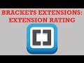 Brackets Extensions - Extension Rating