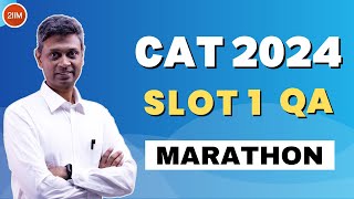 CAT 2024 Slot 1 Quant Marathon | CAT Previous Year Questions | 2IIM CAT Preparation