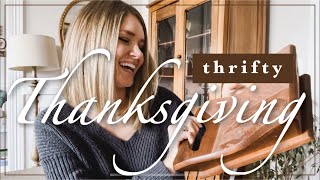 A Very Thrifty Thanksgiving!