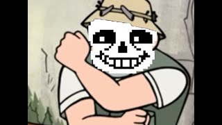 Sans tells a joke