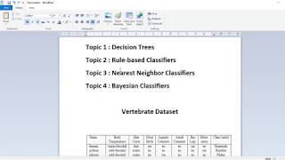 Introduction to Rule-Based Classifiers