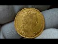 1791 gold coin of 6 400 reis very rare.