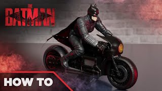 How to play with and drive the BATCYCLE RC! | Batman Toys for Kids