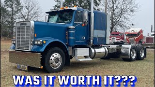 2025 yard update and 1988 freightliner FLC progress report