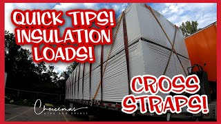 I Almost Lost My Insulation Load! 😳 | Quick Tips! | Cross Straps | CHOICEMAS