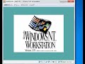 19年前のos windows nt 3.51 をインストールしてみる。