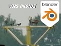 New REALISTIC EASY to use VHS inside BLENDER - Seekuhs VHS Tutorial