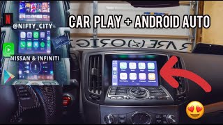 Apple CarPlay \u0026 Android Auto for G37/370Z with Navigation!