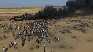 Bloody protests in Gaza mark Israel's 70th anniversary as nation state | ITV News