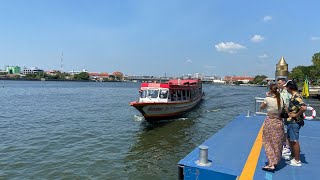 นั่งเรือด่วนเจ้าพระยาไปไอคอนสยาม | Chao Phraya Express Boat to Iconsiam