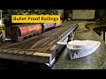 Scratch - Building Tough Bullet Proof Railings for Scale Models | Boomer Diorama ~ Vlog # 168