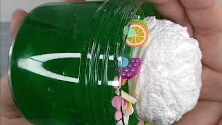 【slimeレビュー】MAHALOHA SLIME様　めろくり🍈🍨【ハンドメイドスライム】