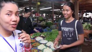 Université d'été Vientiane 2016 - Le Marché de Dong Dok