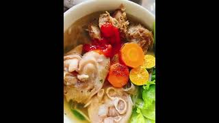 #happy #food Hủ tiếu giò heo ngày Tết #ベトナム料理