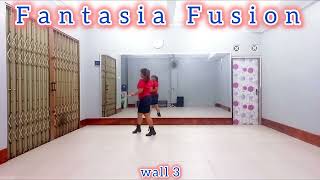 FANTASIA FUSION  / line dance /choreo Shane Mckeever \u0026 Fred Whitehouse ( all IRL ) - Jan'25