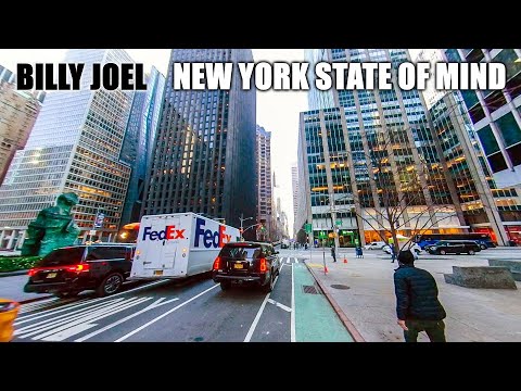 Billy Joel - New York State Of Mind | Lyrics - YouTube