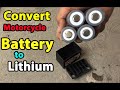 DIY Convert Motorcycle Battery to Lithium