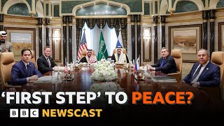 How can the US and Russia negotiate a peace deal without Ukraine? | BBC Newscast