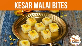 Indulge in Delightful Sweetness: Kesar Malai Bites Recipe